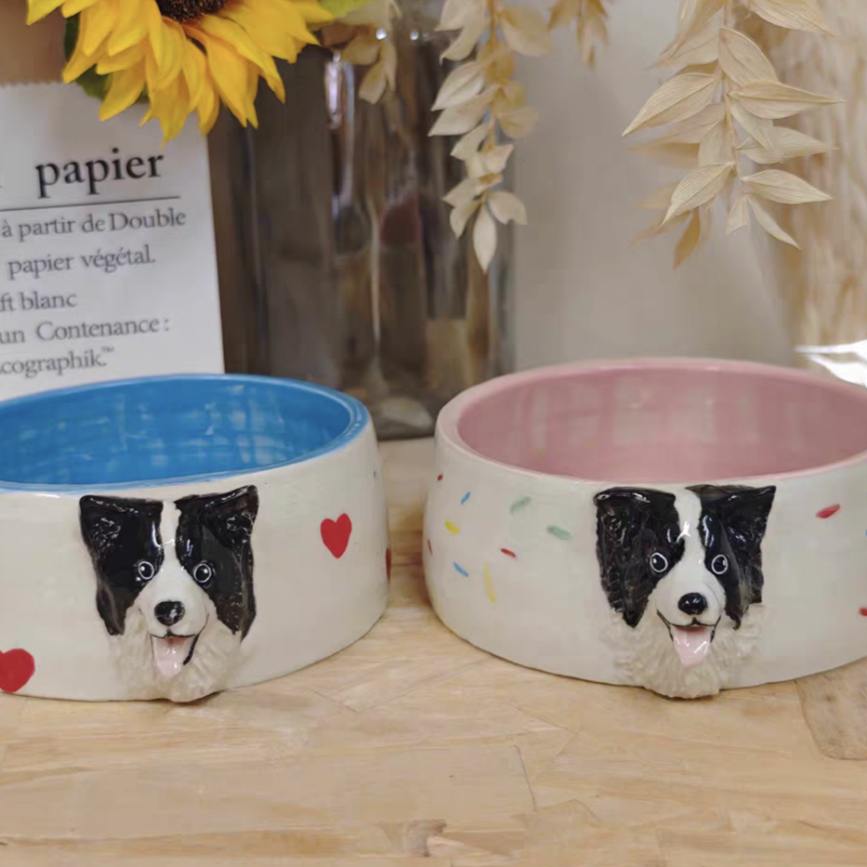 Personalized 3D Pet Mug | Handmade Ceramic Coffee Cup | Custom Pet Portrait Gift