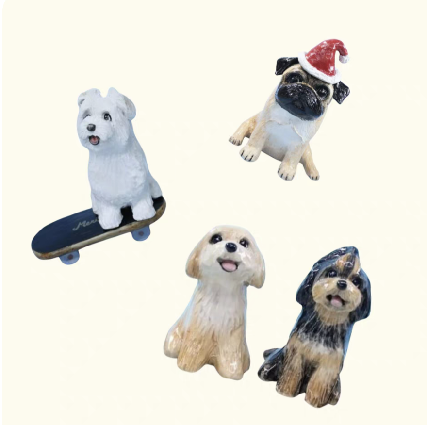 Personalized 3D Pet Mug | Handmade Ceramic Coffee Cup | Custom Pet Portrait Gift