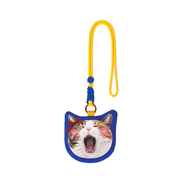Custom Pet Portrait Mini Pouch with Zipper Perfect for Coins Keys or Small Essentials